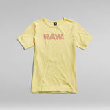 G-STAR Outlet Anglaise Graphic RAW Top Yellow