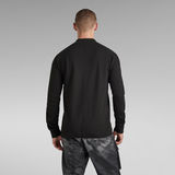 G-STAR Outlet Jirgi Slim Half Zip Tweeter Black