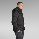 G-STAR Outlet G-Whistler Padded Hooded Jacket Black