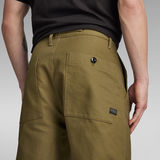 G-STAR Outlet Pleated Chino Relaxed Green
