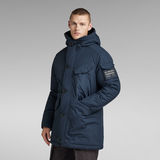 G-STAR Outlet Parka Vodan Padded Hooded Azul oscuro