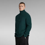G-STAR Outlet Essential Skipper Knitted Sweater Green