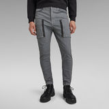 G-STAR Outlet Zip Pocket 3D Skinny Cargo Pants Grey