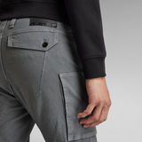 G-STAR Outlet Zip Pocket 3D Skinny Cargo Pants Grey