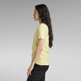 G-STAR Outlet Anglaise Graphic RAW Top Yellow