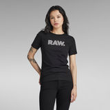 G-STAR Outlet Anglaise Graphic RAW Top Black
