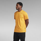 G-STAR Outlet Back 3301 Graphic Loose T-Shirt Yellow