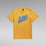G-STAR Outlet Graphic STM 6 T-Shirt Yellow
