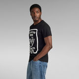 G-STAR Outlet Graphic STM 5 T-Shirt Black