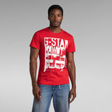 G-STAR Outlet Graphic STM 2 T-Shirt Red