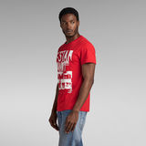G-STAR Outlet Graphic STM 2 T-Shirt Red