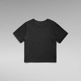 G-STAR Outlet G-Na Badge Boxy Top Black