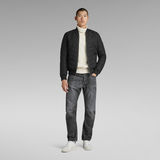G-STAR Outlet Padded Bomber Jacket Black
