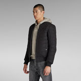 G-STAR Outlet Padded Bomber Jacket Black