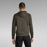 G-STAR Outlet Graphic Core Hoodie Grey