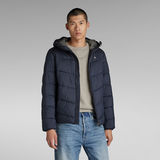 G-STAR Outlet Whistler Hooded Puffer Dark blue