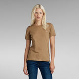 G-STAR Outlet Chest Logo Optic Slim Top Green
