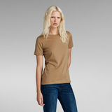 G-STAR Outlet Chest Logo Optic Slim Top Green