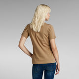 G-STAR Outlet Chest Logo Optic Slim Top Green