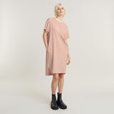 G-STAR Outlet Striped Loose T-Shirt Dress Multi color