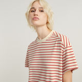 G-STAR Outlet Striped Loose T-Shirt Dress Multi color