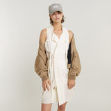 G-STAR Outlet Short Tank Dress White