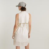 G-STAR Outlet Short Tank Dress White