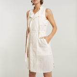 G-STAR Outlet Short Tank Dress White