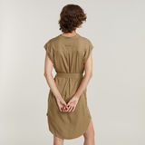 G-STAR Outlet Vestido Saharienne Beige