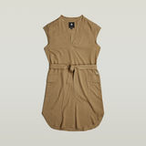 G-STAR Outlet Vestido Saharienne Beige