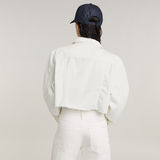G-STAR Outlet Chaqueta Cropped Wander Destroyed Beige