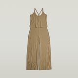 G-STAR Outlet Mono Spaghetti Strap Loose Marrón