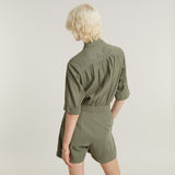G-STAR Outlet Mono Zip Verde