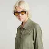 G-STAR Outlet Mono Zip Verde
