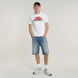 G-STAR Outlet Sunrise Slim T-Shirt White