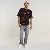 G-STAR Outlet Musa Palm Allover Print Boxy T-Shirt Multi color