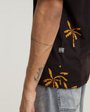 G-STAR Outlet Musa Palm Allover Print Boxy T-Shirt Multi color