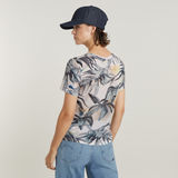 G-STAR Outlet Palm Tree Allover Top Multi color