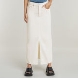 G-STAR Outlet Viktoria Long Skirt White