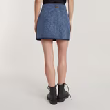 G-STAR Outlet GSRR Quilted Skirt Dark blue