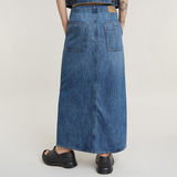G-STAR Outlet Belted Cargo Long Skirt Medium blue