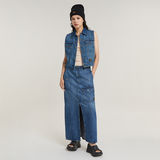 G-STAR Outlet Belted Cargo Long Skirt Medium blue