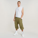 G-STAR Outlet Balloon 3D Cropped Shorts Green