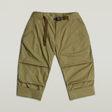 G-STAR Outlet Balloon 3D Cropped Shorts Green