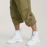 G-STAR Outlet Balloon 3D Cropped Shorts Green