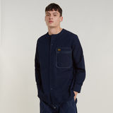 G-STAR Outlet Camisa Gsrr Collarless Azul oscuro
