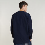 G-STAR Outlet Camisa Gsrr Collarless Azul oscuro
