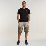 G-STAR Outlet P-35T Relaxed Cargo Shorts Beige