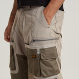 G-STAR Outlet P-35T Relaxed Cargo Shorts Beige