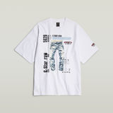 G-STAR Outlet Modelkit Print Boxy T-Shirt Other